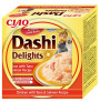 Churu Dashi Delights Pollo, Atún y Salmón para gatos en caja