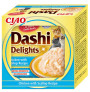 Churu Dashi Delights Pollo con Vieira para gatos en caja