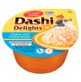 Tarrina Churu Dashi Delights Pollo con Vieira para gatos