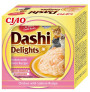 Churu Dashi Delights Pollo y Salmón para gatos en caja