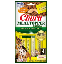 Churu Meal Topper Pollo y Calabaza aderezo para perros