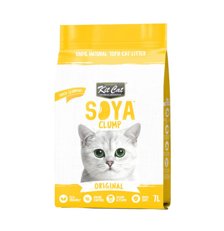 Kit Cat Arena Soja BIO Original SoyaClump para gatos
