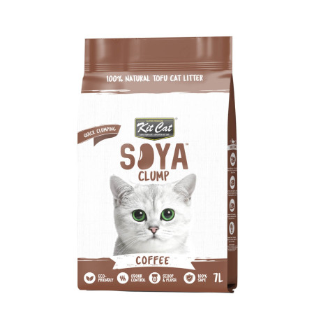 Kit Cat Arena Soja BIO Carbón Activo SoyaClump para gatos