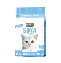 Kit Cat Arena Soja BIO Kitten SoyaClump para gatitos 
