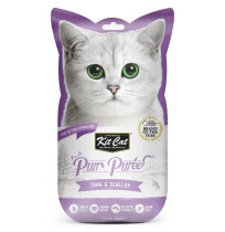 Kit Cat PurrPuree Atún y Vieira snack para gatos