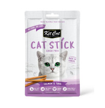 Kit Cat Stick Salmón con Atún de Aleta Amarilla snack para gatos
