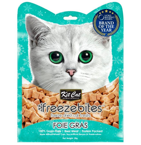 Kit Cat Stick FreezeBites Hígado de Pato Natural Liofilizado snack para gatos
