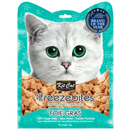 Kit Cat Stick FreezeBites Hígado de Pato Natural Liofilizado snack para gatos