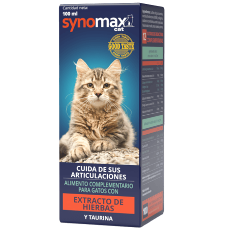 Synomax Jarabe Condroprotector articulaciones para gatos