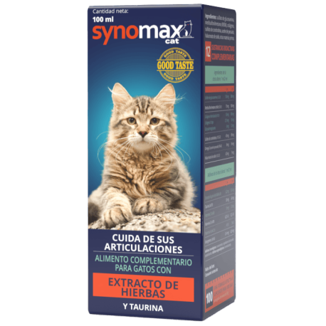 Synomax Jarabe Condroprotector articulaciones para gatos