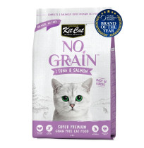 Kit Cat Atún y Salmón (piel y pelaje) No Grain para gatos