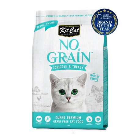 Kit Cat Pollo y Pavo (Tracto urinario) No Grain para gatos