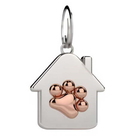 Liu·Jo medalla casita huella dorada