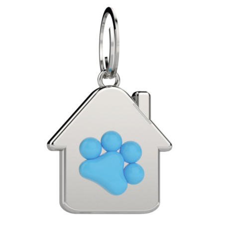 Liu·Jo medalla casita huella azul (LJP003)