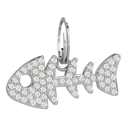 Liu·Jo Medalla Pez con circonitas blancas (LJP005)