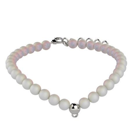 Liu·Jo Collar de Perlas en acero para perros