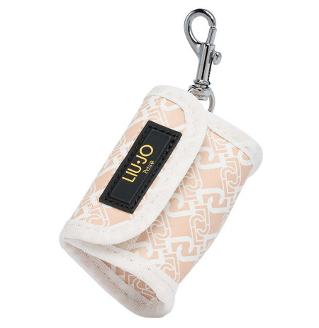 Liu·Jo Porta Bolsas Higiénicas monogram color Caramelo Lux