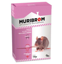 Muribrom Raticida Cebo Fresco contra ratas y ratones (Bolsas Individuales)