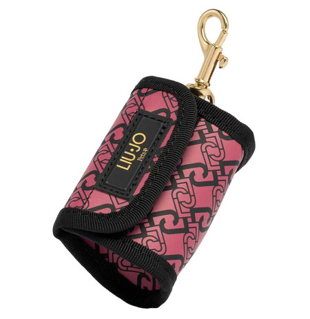 Liu·Jo Porta Bolsas monogram color Rose/Animalier