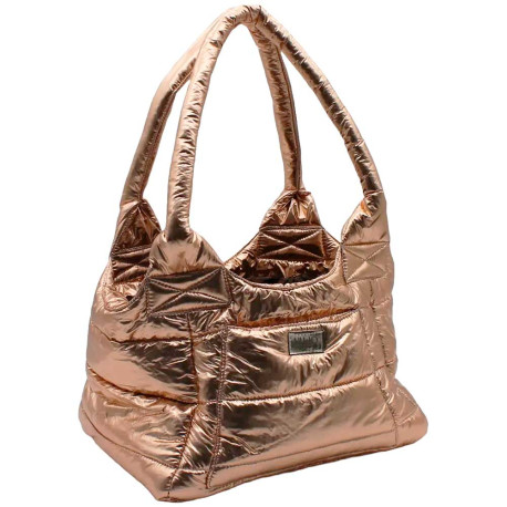 Liu·Jo Bolsa de Transporte color Cobre para perros de hasta 6Kg