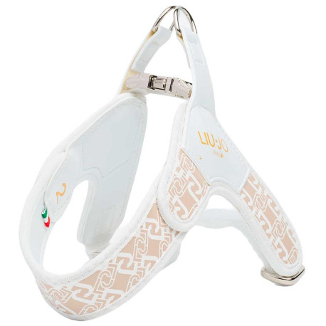 Liu·Jo Arnés Big monogram color Caramel Lux para perros grandes
