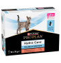Pro Plan Hydra Care Salmón para gatos caja de 10 sobres de 75g