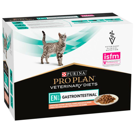 Pro Plan GastroIntestinal Sobres Salmón para gatos