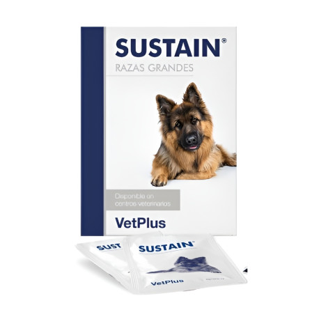 Sustain para perros de raza grande 30 sobres