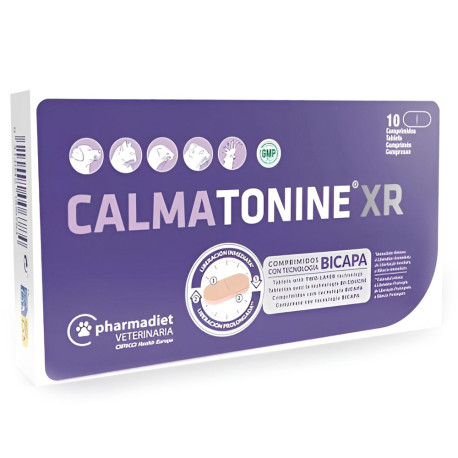 Calmatonine XR 10 comprimidos para perros y gatos