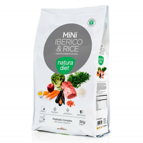 Natura Diet ibérico & rice MINI (Razas Pequeñas)