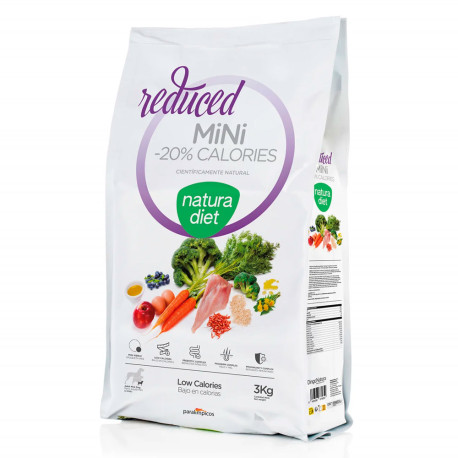 Natura Diet Reduced MINI (perros pequeños con sobrepeso)