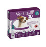 Vectra 3D - 3 Pipetas antiparasitarias para perros 4 a 10Kg