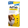 AdTab 3 comprimidos Antiparasitarios masticables para perros de 22 a 45 Kg