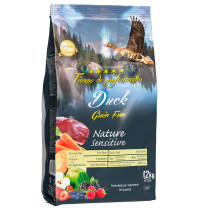 Tiempo de profesionales nature sensitive duck (Pato) sin cereales para perros en saco de pienso de 12Kg